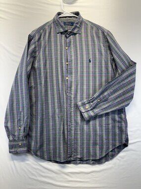 Polo Ralph Lauren Men's Shirt 100% Cotton Sz L